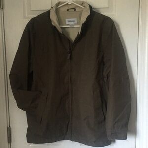 Joseph & feiss lightweight brown zip up jacket medium